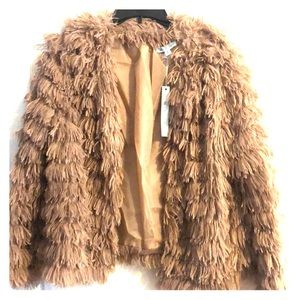 Beautiful fur jacket new with tags !